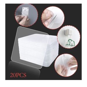 Clear adhesive double sided stickers remov…